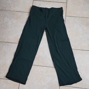 lunya Deep Forest Green Lounge Pants Size Medium